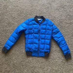 Athlete dobby puffer jacket